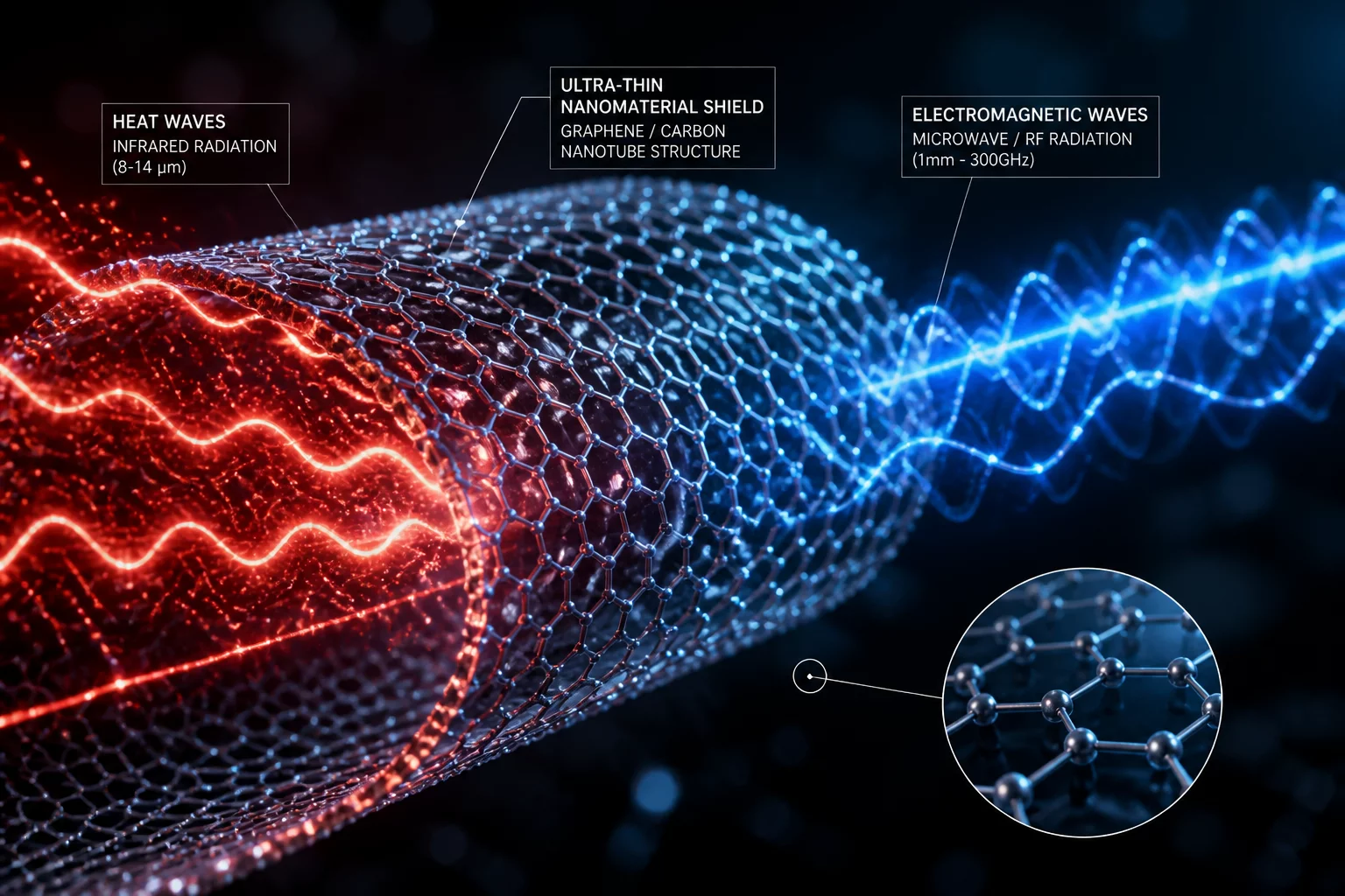 전자파와 열을 차단하는 초박막 신소재 개발